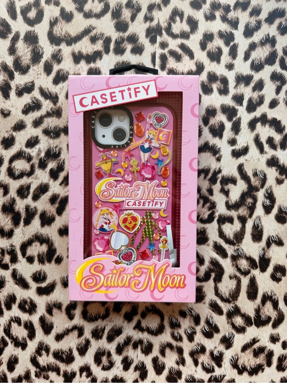 CASETiFY x Sailor Moon Pink Stickermania iPhone Case - iPhone 13, 14, 16e, 17e
